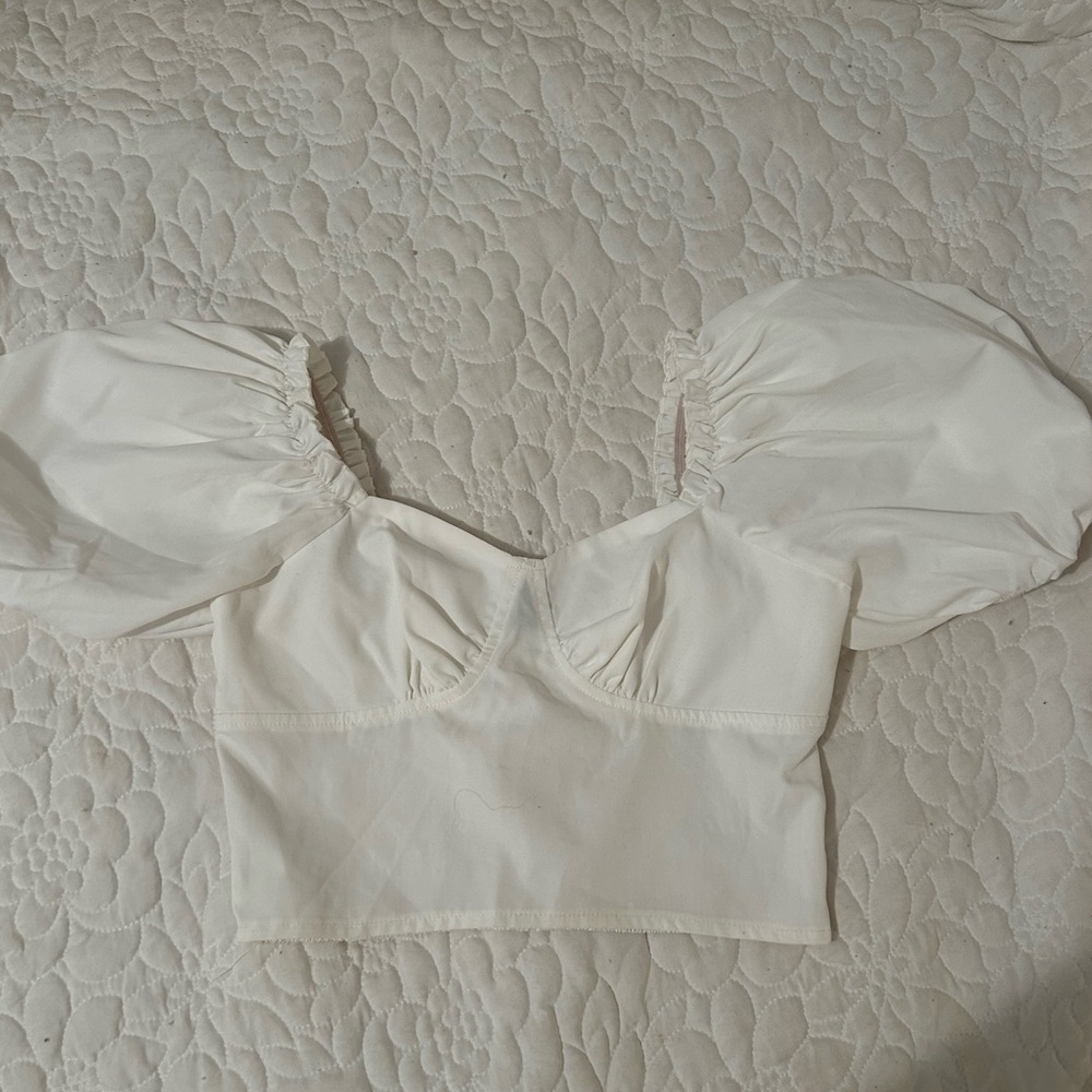 Shein white top